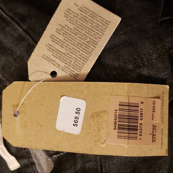 WEDGIE STRAIGHT FIT WOMEN'S JEANS BLACK WASH - Picture 10 of 11